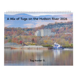 Calendrier M Ix de Remorqueurs sur la Rivière Hudson 2026 Cal