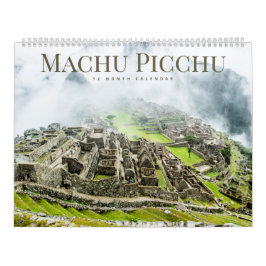 Calendrier Machu Picchu