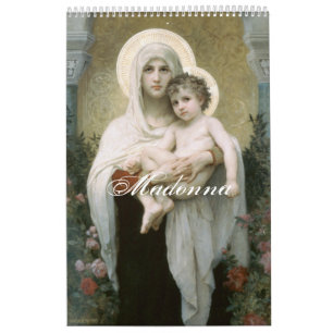 Calendrier Madonna - Saint-Marie - Marie - Sainte-Marie