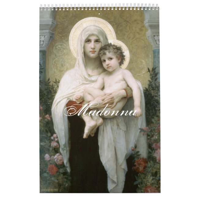 Calendrier Madonna - Saint-Marie - Marie - Sainte-Marie (Protection)