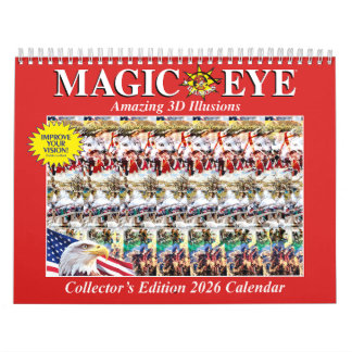 Calendrier magique International 2026 de 11" de la