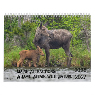 Calendrier Maine Attractions 2026-2027 Calendar