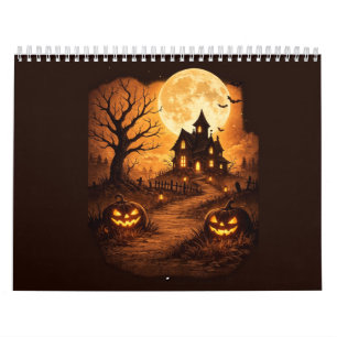 Calendrier Maison hantée épouvantable Halloween