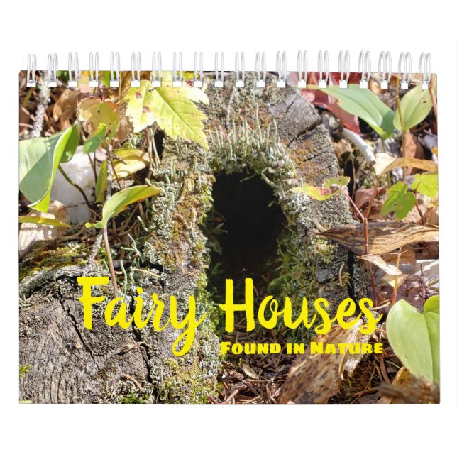 Calendrier Maisons de fées trouvées dans la nature (Protection)