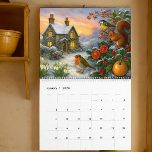 Calendrier Maisons et jardins de l'ère victorienne