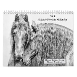 Calendrier majestueux de 2018 frisons