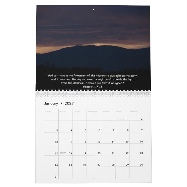 Calendrier Majesty-2011 (Jan 2027)