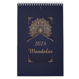 Calendrier Mandala 2024