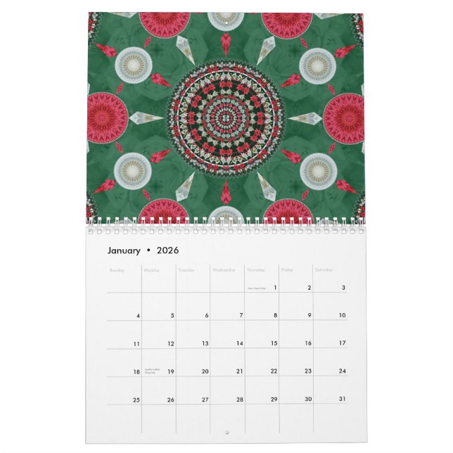 Calendrier Mandalas 2015 (Jan 2026)