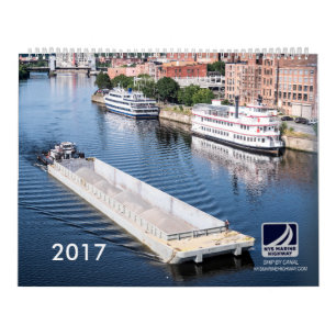 Calendrier marin de Transporation Co 2017 de route