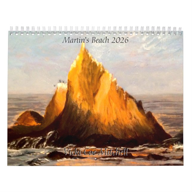Calendrier Martin's Beach 2026 CALENDAR (Protection)