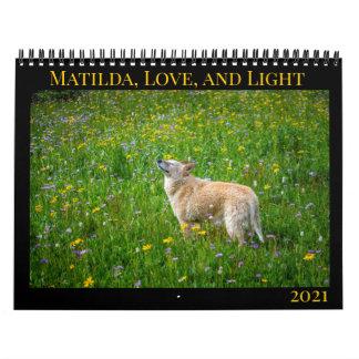 Calendrier Matilda, Amour et Lumière 2021