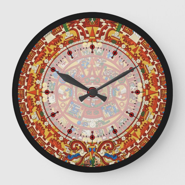 Calendrier Maya 2012 Horloge murale (Recto)