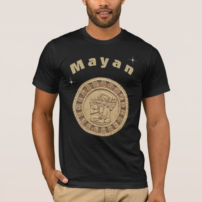 Calendrier maya T-shirt (Devant)
