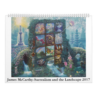 Calendrier McCarthy-Surréalisme et le paysage 2017 de James