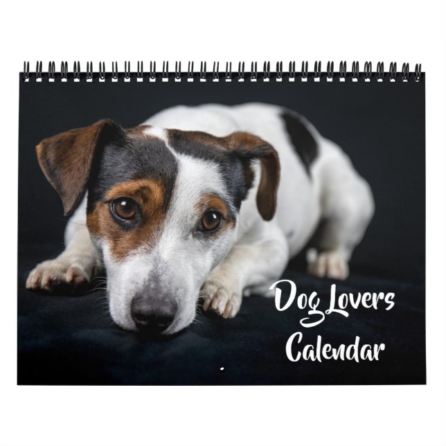 Calendrier Medium Size Dog Lovers Calendar (Protection)