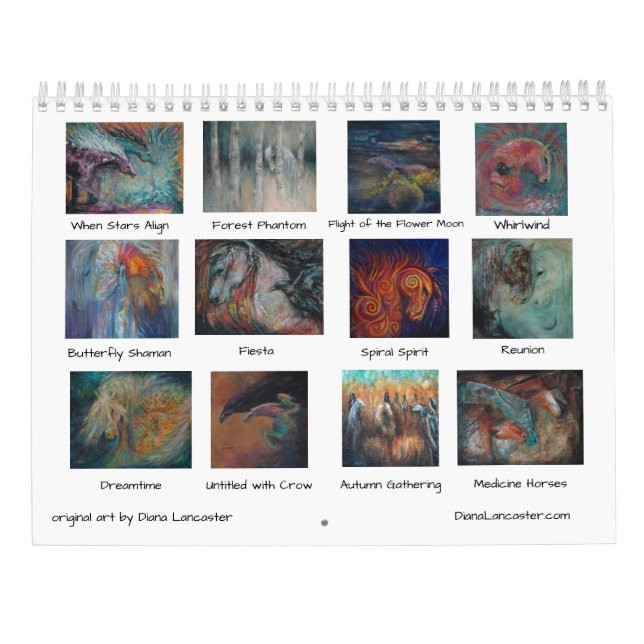 Calendrier MediumCalendar de deux pages, blanc (Dos)