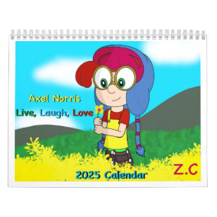 Calendrier MediumCalendar de deux pages, blanc