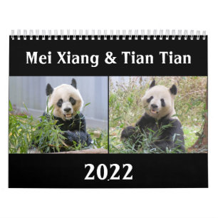 Calendrier Mei Xiang & Tian Tian 2022