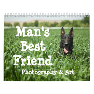 Calendrier Meilleur ami de l'homme photographie et art
