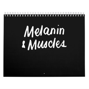 Calendrier Melanin And Muscles Black Is Beautiful Workout Gym