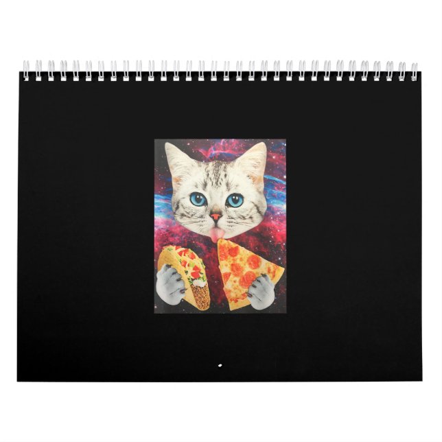 Calendrier Mème de chat Galaxy Taco (Protection)