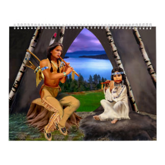 Calendrier mensuel indien indigène