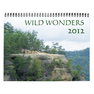 Calendrier Merveilles sauvages 2012
