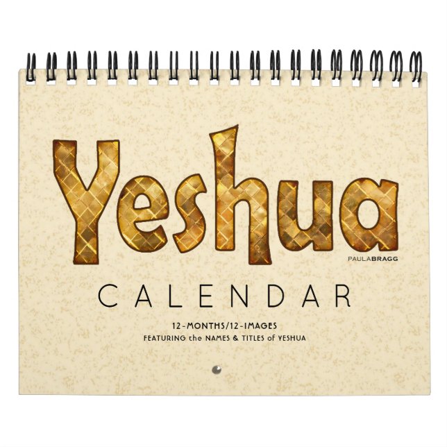 Calendrier Messiah chrétien nommé juif hébreu de YESHUA Jésus (Protection)