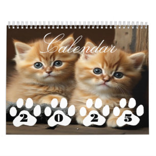 Calendrier Mignon Chatons 2025 Cadeau Parfait pour