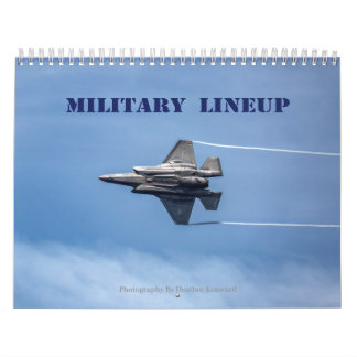 Calendrier Military Lineup Calendar