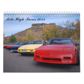 Calendrier Mille Fieros de haut 2011