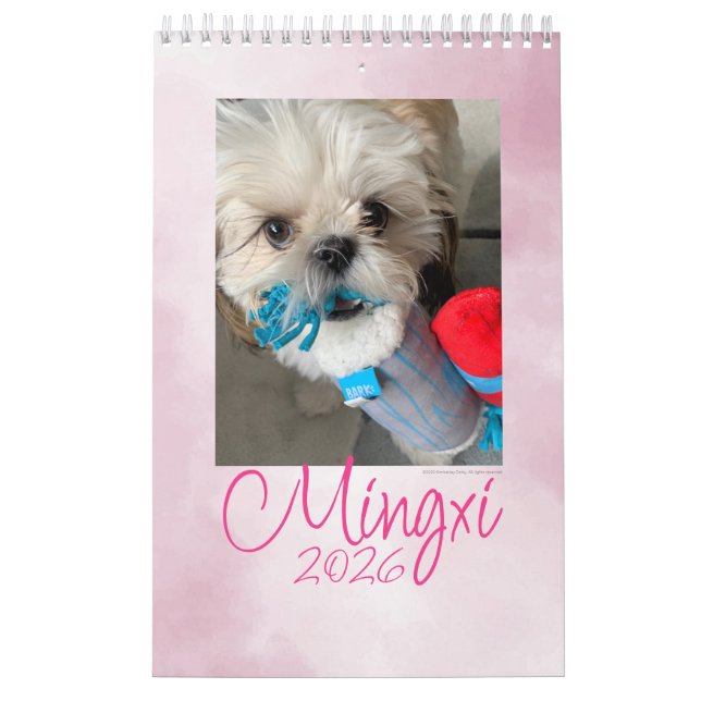 Calendrier Mingxi Calendar 2026 (Protection)