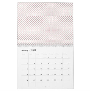 Calendrier minimaliste 2027 Décoration de maison