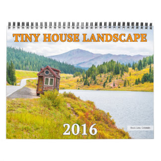 Calendrier minuscule 2016 de paysage de Chambre