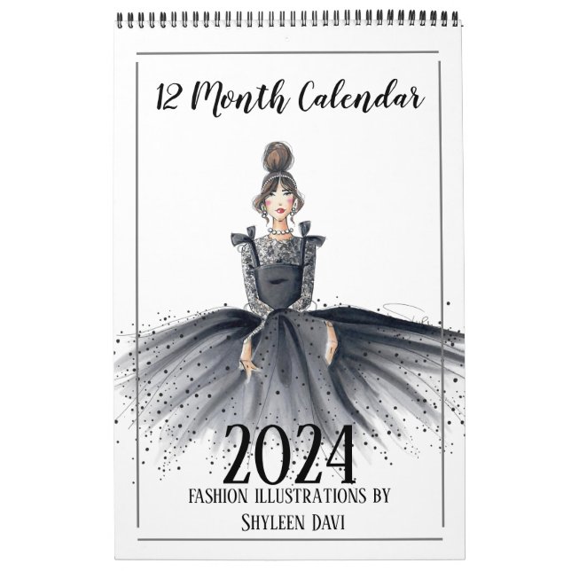 Calendrier mode 2024 (Protection)