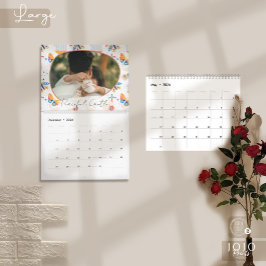 Calendrier Modern Abstract Butterflies Photo Calendar 2026