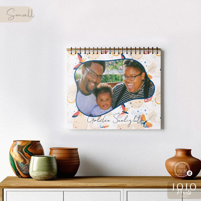 Calendrier Modern Abstract Butterflies Photo Calendar 2026 (Modern Abstract Butterflies Photo Calendar 2026-Small)