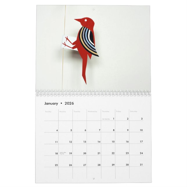 Calendrier moderne de jouet de Joel Henriques 2011 (Jan 2026)