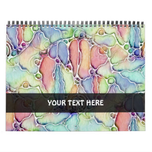 Calendrier Modes de vie - Art neurographique Motif 1