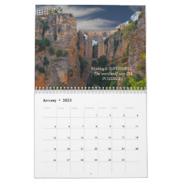 Calendrier Moments d'inspiration