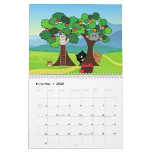 Calendrier "Moments meowgiques : Une année de chats Kawaii"Ca