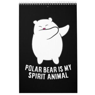 Calendrier Mon Esprit Animal Polaire Ours Mélange Ours Polair