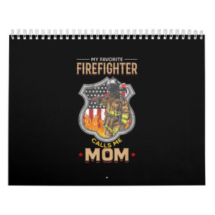 Calendrier Mon pompier favori m'appelle maman pompier