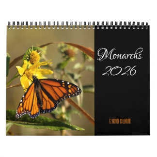 Calendrier Monarque 2026