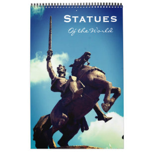 Calendrier monde des statues