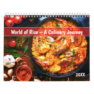 Calendrier Monde du riz – Un voyage culinaire