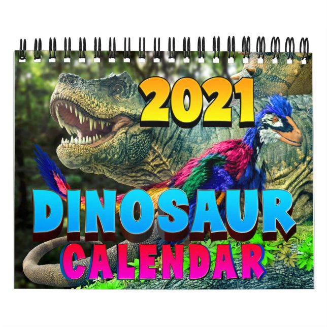 CALENDRIER MONDIAL DE DINOSAUR 2021 : Impression d (Protection)