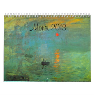 Calendrier Monet 2013