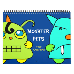 Calendrier Monster Pets